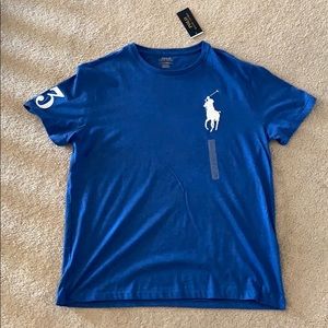 Brand New Polo Ralph Lauren Big Pony Tee Large